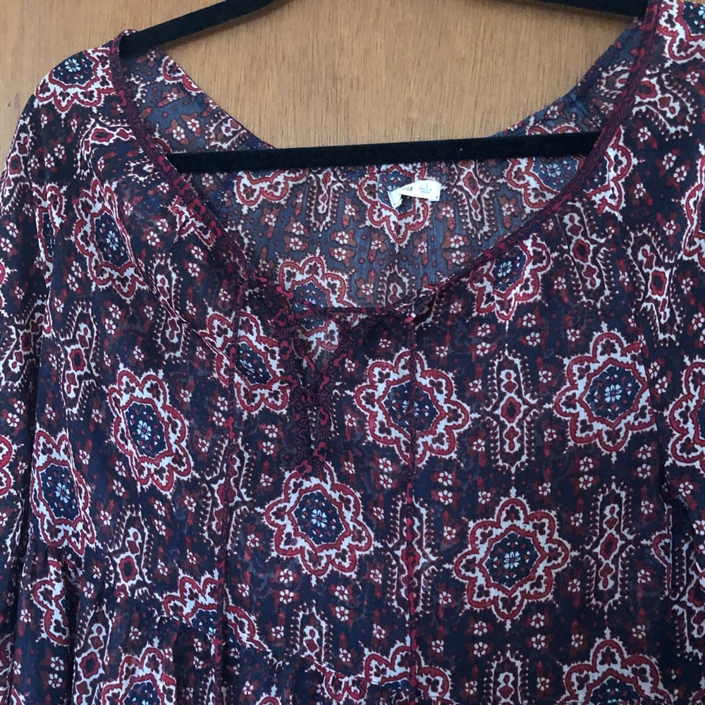 Sheer Blouse - Picture 2 of 3